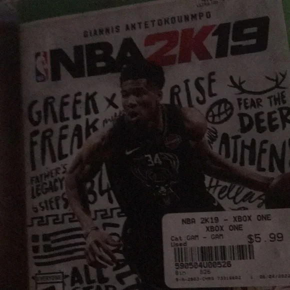 Nba2k23 and nba2k19 Video Games